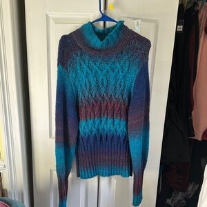 Ramy Brook Multicolor Turtleneck Sweater